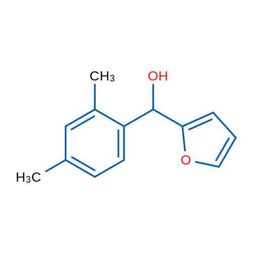 (2,4-Dimethylphenyl)(furan-2-yl)methanol 1g