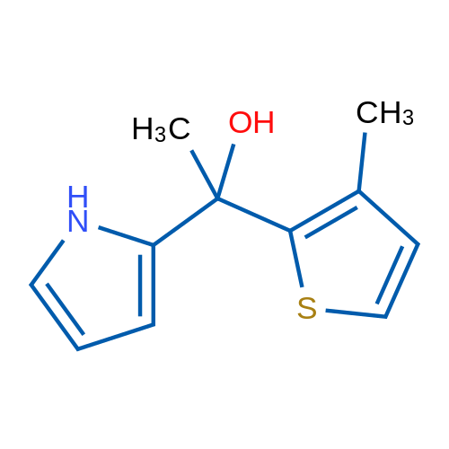 1-(3-Methylthiophen-2-yl)-1-(1H-pyrrol-2-yl)ethanol 10g