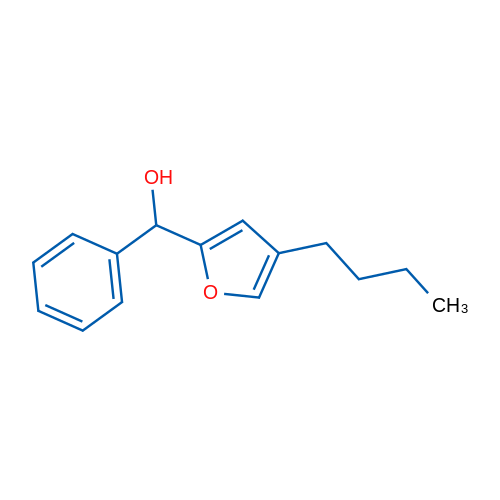 (4-Butylfuran-2-yl)(phenyl)methanol 1g