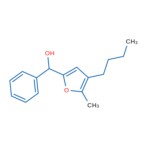 (4-Butyl-5-methylfuran-2-yl)(phenyl)methanol 1g