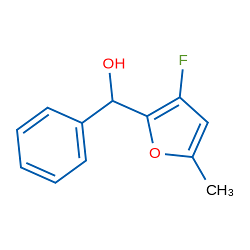 (3-Fluoro-5-methylfuran-2-yl)(phenyl)methanol 5g