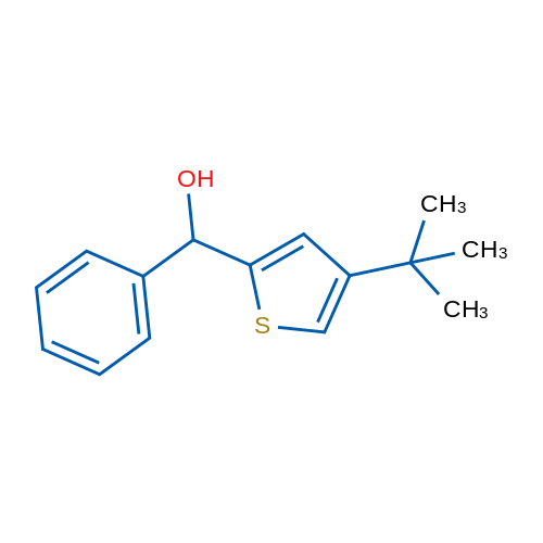 (4-(tert-Butyl)thiophen-2-yl)(phenyl)methanol 1g