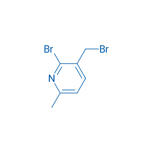 2-Bromo-3-(bromomethyl)-6-methylpyridine 100mg