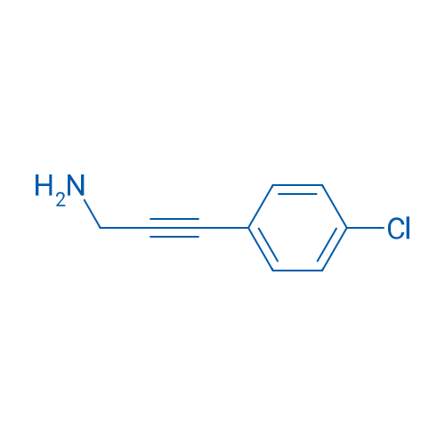 3-(4-Chlorophenyl)prop-2-yn-1-amine 250mg