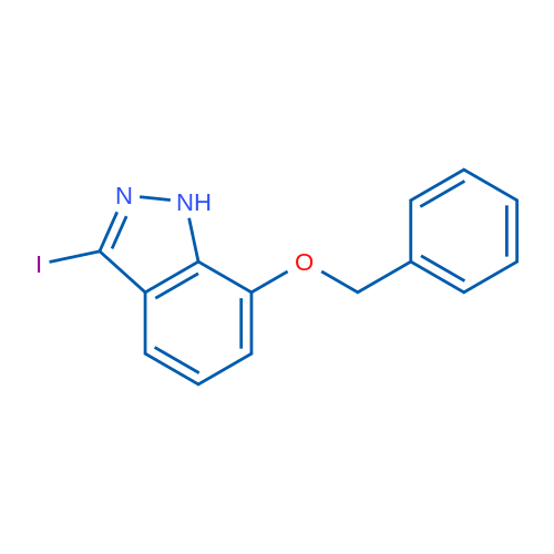7-(Benzyloxy)-3-iodo-1H-indazole 1g