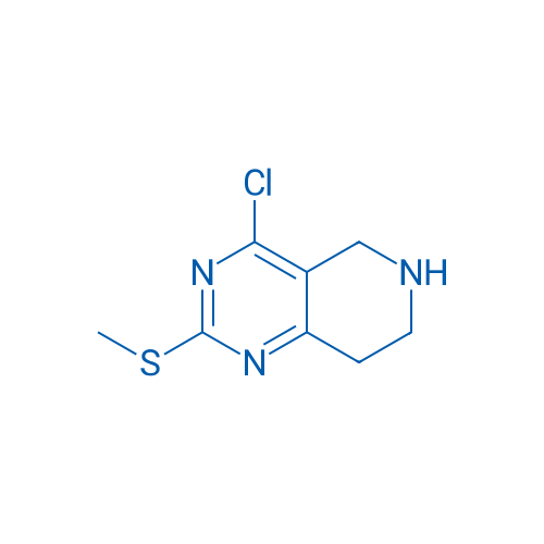 4-Chloro-2-(methylthio)-5,6,7,8-tetrahydropyrido[4,3-d]pyrimidine 100mg