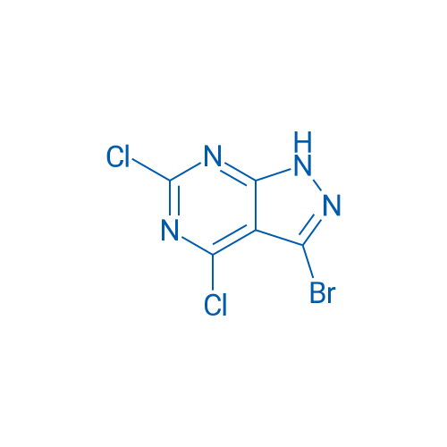 3-Bromo-4,6-dichloro-1H-pyrazolo[3,4-d]pyrimidine 250mg