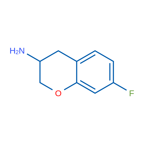 7-Fluoro-3,4-dihydro-2H-1-benzopyran-3-amine 1g