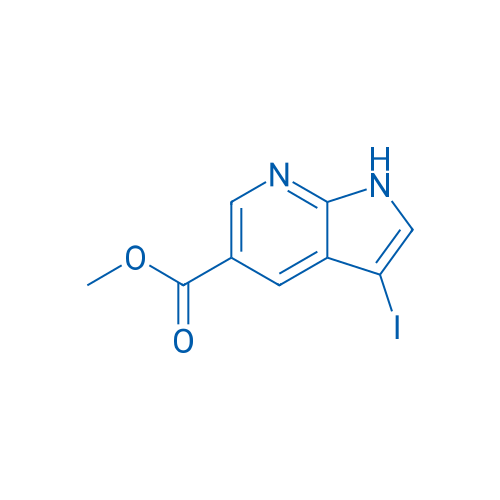 Methyl 3-iodo-1H-pyrrolo[2,3-b]pyridine-5-carboxylate 250mg