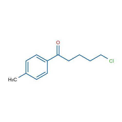 5-Chloro-1-(4-methylphenyl)-1-oxopentane 5g