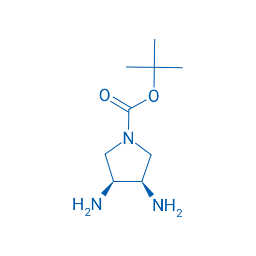 (3R,4S)-rel-tert-Butyl 3,4-diaminopyrrolidine-1-carboxylate 1g