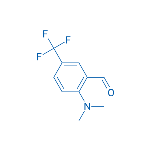 2-(Dimethylamino)-5-(trifluoromethyl)benzaldehyde 250mg
