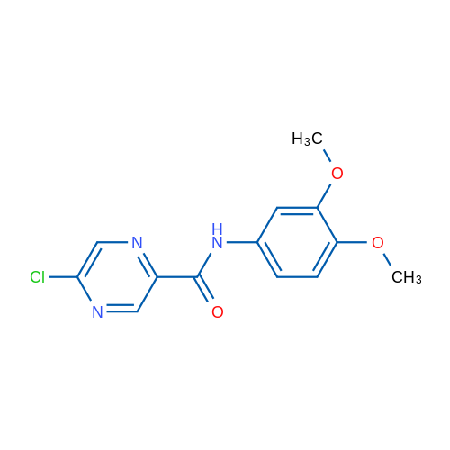 5-Chloro-N-(3,4-dimethoxyphenyl)pyrazine-2-carboxamide 1g