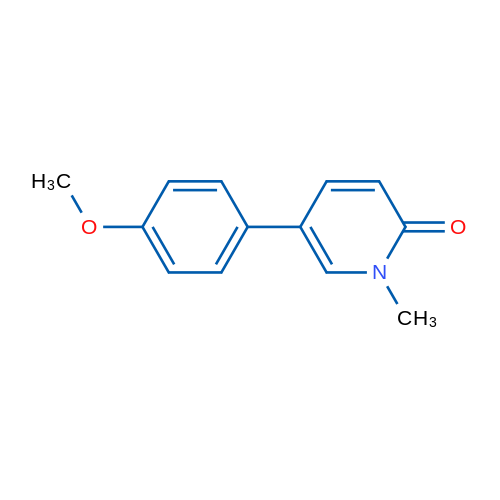 5-(4-Methoxyphenyl)-1-methylpyridin-2(1H)-one 1g