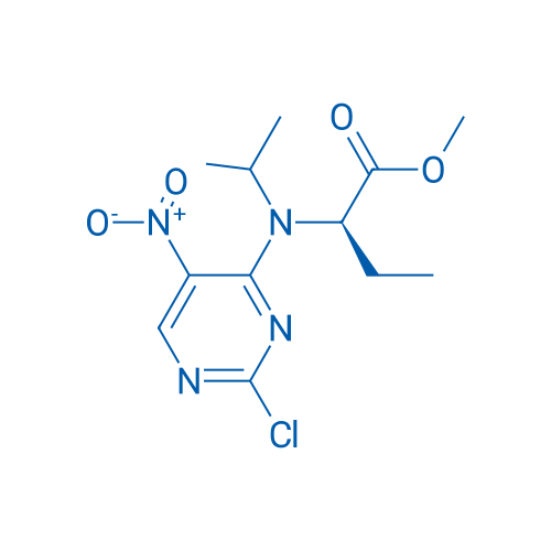 (R)-Methyl 2-((2-chloro-5-nitropyrimidin-4-yl)(isopropyl)amino)butanoate 1g