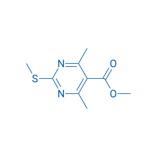 Methyl 4,6-dimethyl-2-(methylthio)pyrimidine-5-carboxylate 250mg