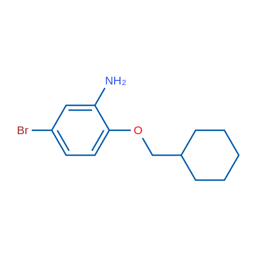 5-Bromo-2-(cyclohexylmethoxy)aniline 1g