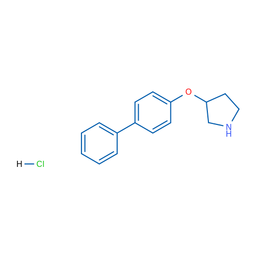 3-(Biphenyl-4-yloxy)pyrrolidine hydrochloride 1g