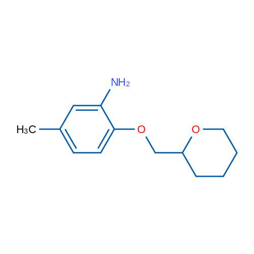 5-Methyl-2-((tetrahydro-2H-pyran-2-yl)methoxy)aniline 5g