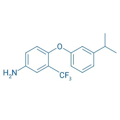 4-(3-Isopropylphenoxy)-3-(trifluoromethyl)aniline 5g