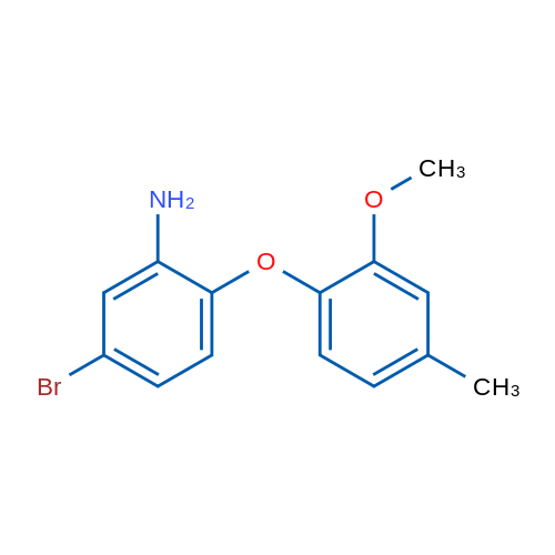 5-Bromo-2-(2-methoxy-4-methylphenoxy)aniline 1g