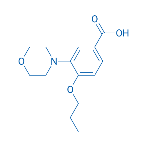 3-Morpholino-4-propoxybenzoic acid 1g