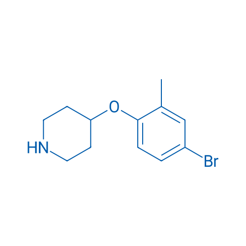 4-(4-Bromo-2-methylphenoxy)piperidine 5g