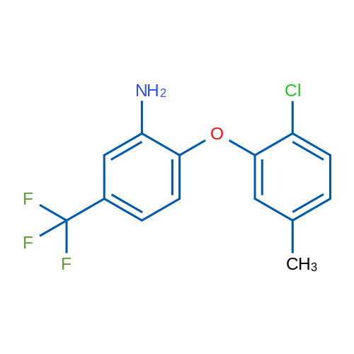 2-(2-Chloro-5-methylphenoxy)-5-(trifluoromethyl)aniline 1g