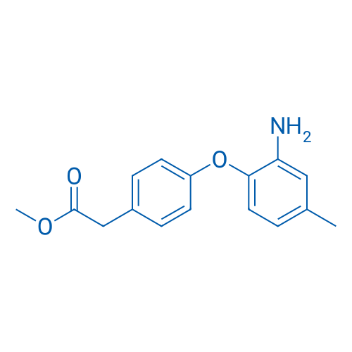 Methyl 2-(4-(2-amino-4-methylphenoxy)phenyl)acetate 5g