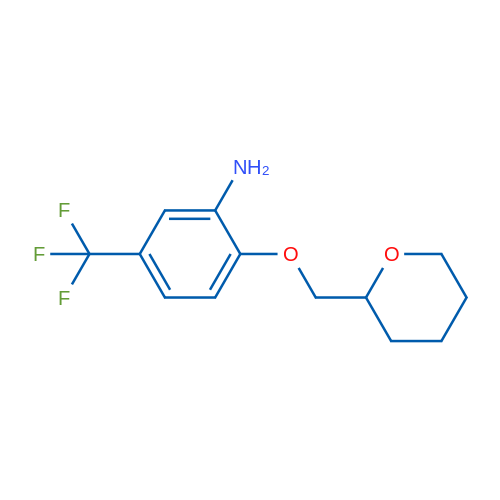 2-((Tetrahydro-2H-pyran-2-yl)methoxy)-5-(trifluoromethyl)aniline 5g