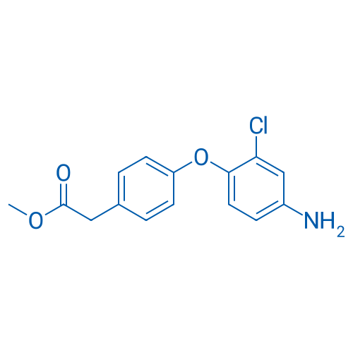 Methyl 2-(4-(4-amino-2-chlorophenoxy)phenyl)acetate 1g