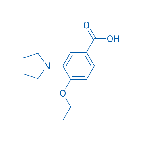 4-Ethoxy-3-(pyrrolidin-1-yl)benzoic acid 1g