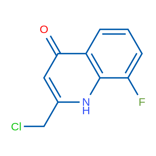 2-(Chloromethyl)-8-fluoroquinolin-4(1H)-one 5g