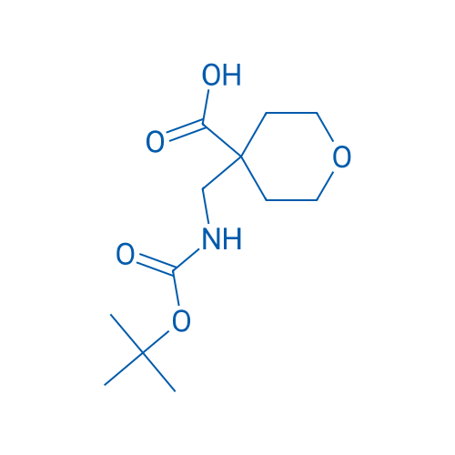 4-(((tert-Butoxycarbonyl)amino)methyl)tetrahydro-2H-pyran-4-carboxylic acid 5g
