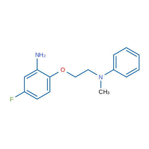 N-(2-(2-Amino-4-fluorophenoxy)ethyl)-N-methylaniline 5g