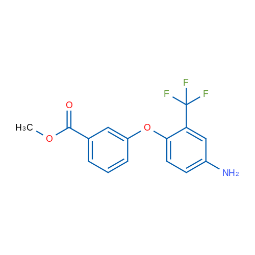 Methyl 3-(4-amino-2-(trifluoromethyl)phenoxy)benzoate 5g