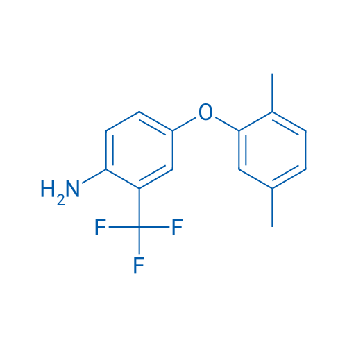 4-(2,5-Dimethylphenoxy)-2-(trifluoromethyl)aniline 1g