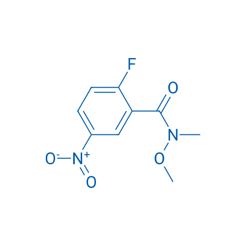 2-Fluoro-N-methoxy-N-methyl-5-nitrobenzamide 5g