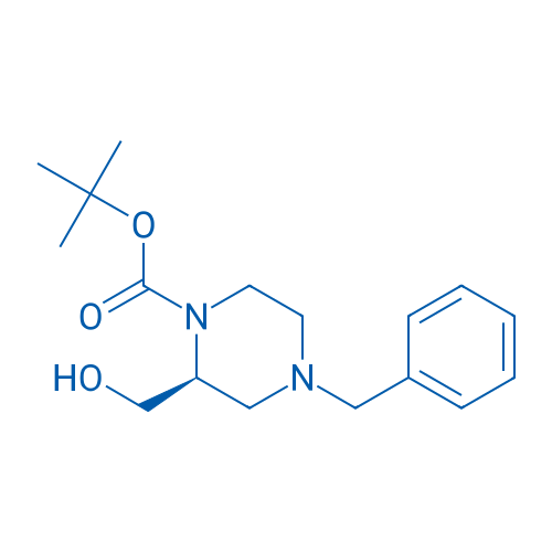 (S)-tert-Butyl 4-benzyl-2-(hydroxymethyl)piperazine-1-carboxylate 1g
