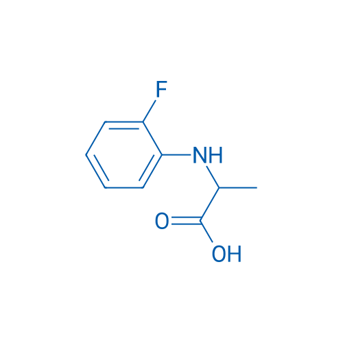 2-((2-Fluorophenyl)amino)propanoic acid 1g