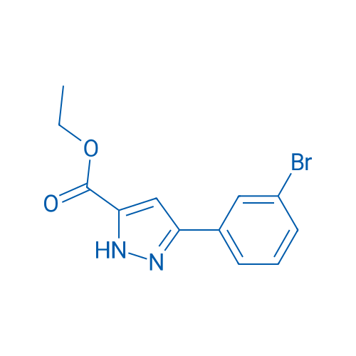 EThyl 3-(3-bromophenyl)-1H-pyrazole-5-carboxylate 1g