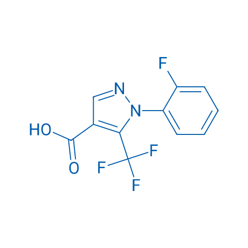 5-(Trifluoromethyl)-1-(2-fluorophenyl)-1H-pyrazole-4-carboxylic acid 100mg