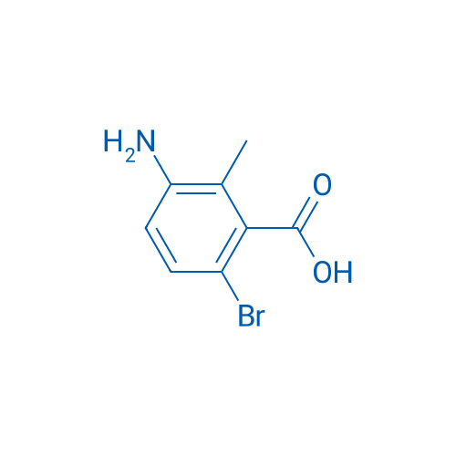 3-Amino-6-bromo-2-methylbenzoic acid 250mg