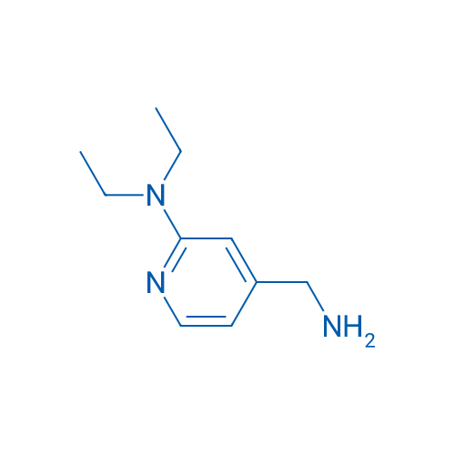4-(Aminomethyl)-N,N-diethylpyridin-2-amine 100mg