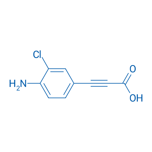 3-(4-Amino-3-chlorophenyl)prop-2-ynoic acid 1g