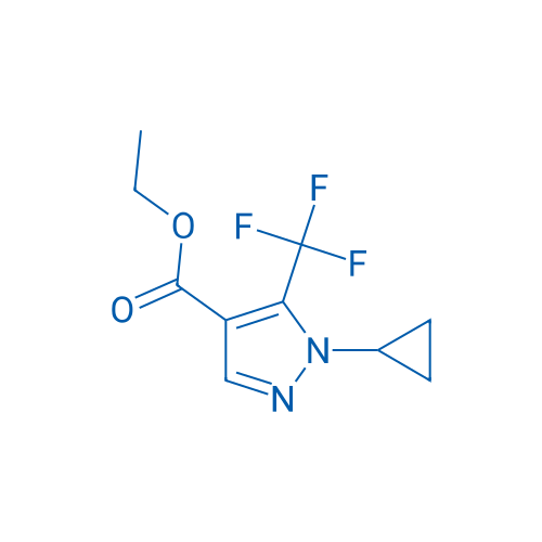 Ethyl 1-cyclopropyl-5-(trifluoromethyl)-1H-pyrazole-4-carboxylate 1g