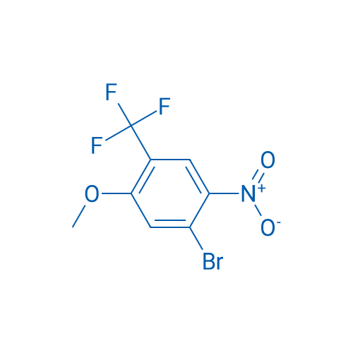 1-Bromo-5-methoxy-2-nitro-4-(trifluoromethyl)benzene 250mg