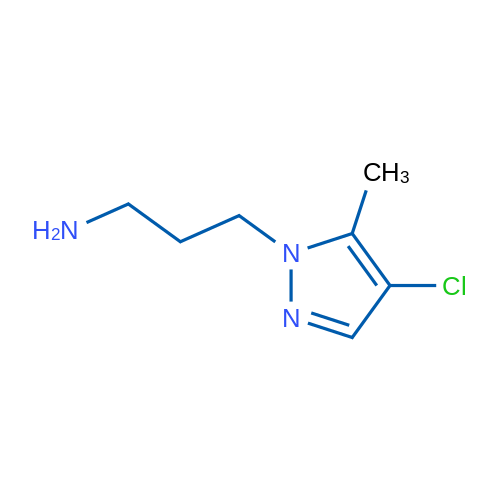 3-(4-Chloro-5-methylpyrazol-1-yl)propylamine 1g