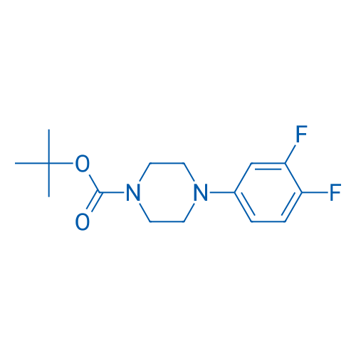 tert-Butyl 4-(3,4-difluorophenyl)piperazine-1-carboxylate 250mg