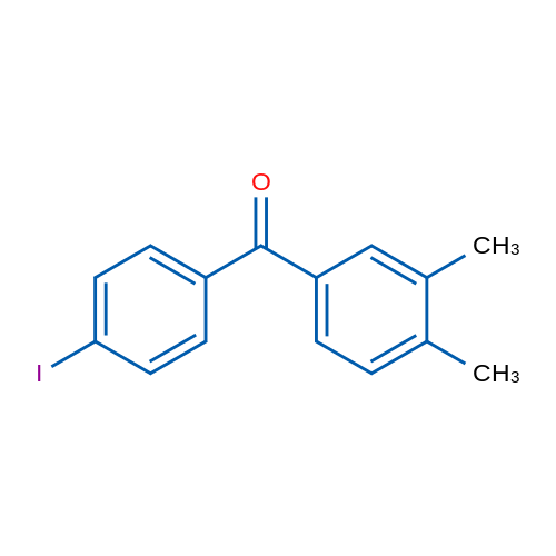 (3,4-Dimethylphenyl)(4-iodophenyl)methanone 1g
